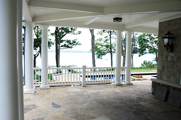 view from deck